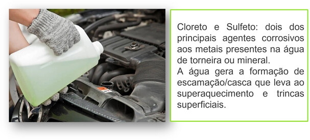 cloreto e sulfeto