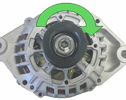 Rotor e polia