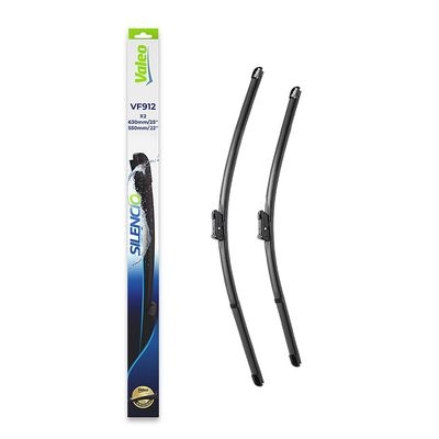 Palheta do Limpador de para-brisas SILENCIO FLAT BLADE SET