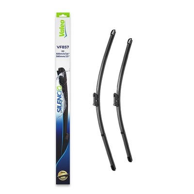 Limpiaparabrisas SILENCIO FLAT BLADE SET