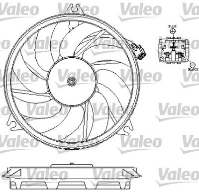 Ventilador, refrigeração do motor