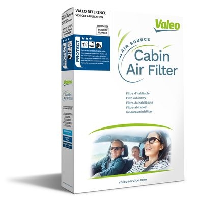 Filtro, aire habitáculo VALEO PROTECT