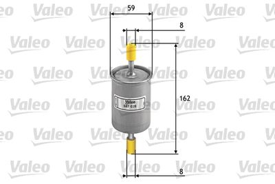 Filtro combustible