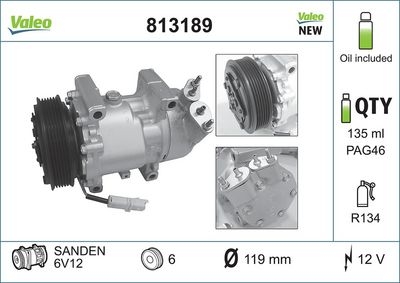 Compressor, ar condicionado