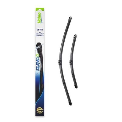 Palheta do Limpador de para-brisas SILENCIO FLAT BLADE SET