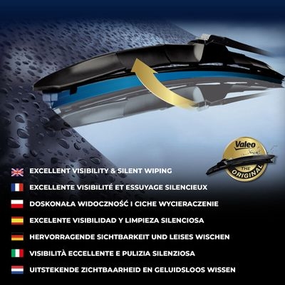 Palheta do Limpador de para-brisas SILENCIO HYBRID SINGLE