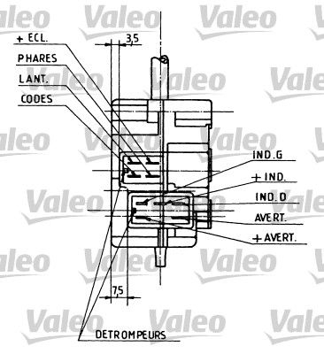 Interruptor de direção ORIGINAL PART