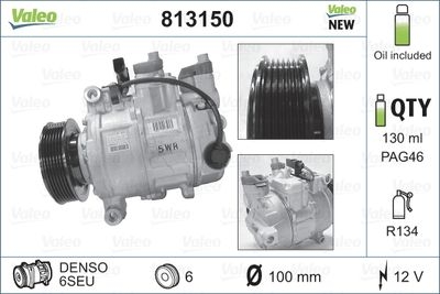 Compresor, aire acondicionado VALEO CORE-FLEX