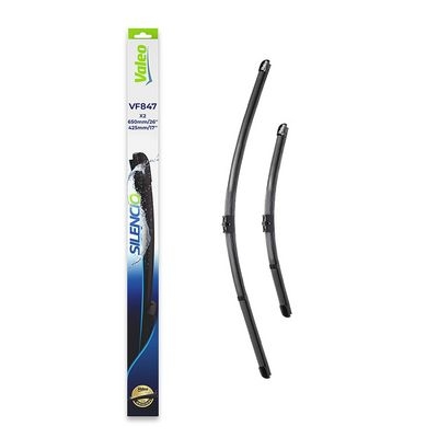 Palheta do Limpador de para-brisas SILENCIO FLAT BLADE SET