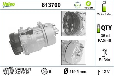 Compressor, ar condicionado