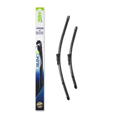 Palheta do Limpador de para-brisas SILENCIO FLAT BLADE SET