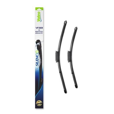 Palheta do Limpador de para-brisas SILENCIO FLAT BLADE SET