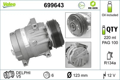Compressor, ar condicionado